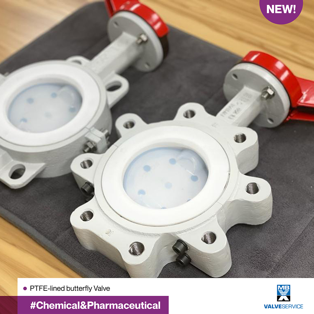 Discover our new PTFE-Lined butterfly valves